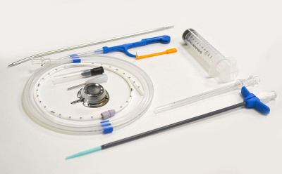 Система для венозно-артериального доступа c портом эллипсовидным PORT TI (титановым) с катетером 8 F и набором для установки купить оптом в Кемерово
