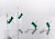Игла-бабочка с луэр-адаптером (21Gх3/4" 19 см, зеленая, 0,8х19 мм) купить в Кемерово