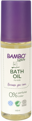 Детское масло для ванны Bambo Nature купить оптом в Кемерово
