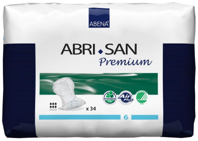 Урологические вкладыши Abri-San Premium 6, 1600 мл купить оптом в Кемерово
