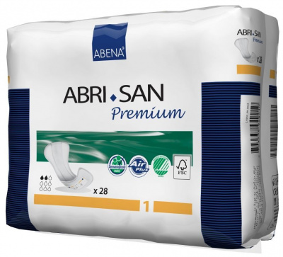 Урологические прокладки Abri-San Premium 1, 200 мл купить оптом в Кемерово
