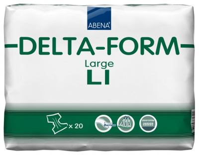 Delta-Form Подгузники для взрослых L1 купить оптом в Кемерово
